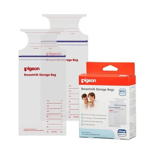 Bolsas Leche Materna Pigeon 25pz