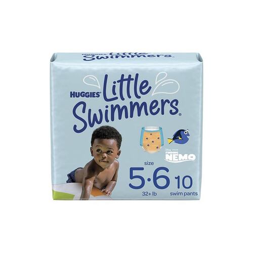 Pañales Huggies Little Swimmers 10pz Gde.