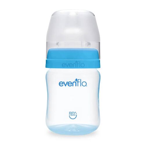 Biberón Evenflo Cuello Ancho 5oz 1pz Azu