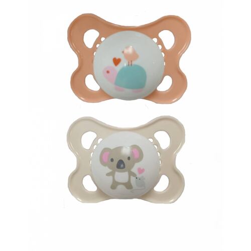 Chupón Mam Original 0-6m 2pz Tortuga Nar