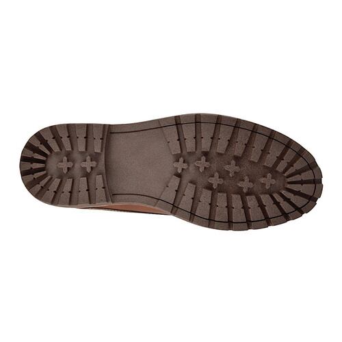 ZAPATOS CASUALES PARA CABALLERO STYLO  12-03 SIMIPIEL CAFÉ