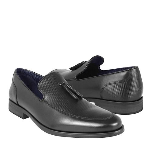 ZAPATOS PARA CABALLERO FLEXI 403303 PIEL NEGRO