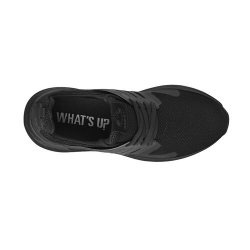 TENIS CASUALES PARA DAMA WHAT´S UP 174814 NEGRO