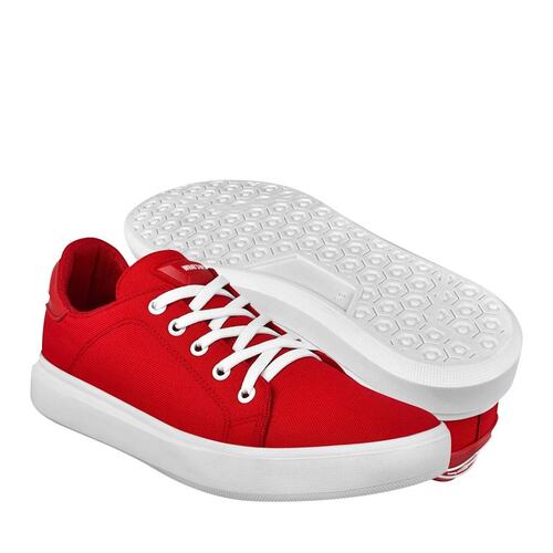 TENIS CASUALES PARA CABALLERO WHAT´S UP 00835246414 ROJO