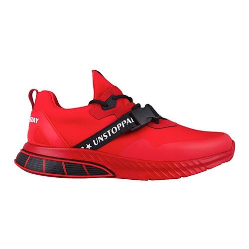 TENIS WHAT´S UP HOMBRE 325020 TEXTIL ROJO
