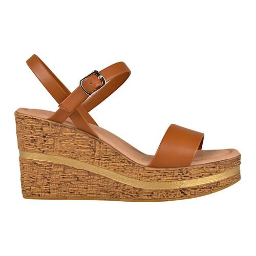 SANDALIAS PARA DAMA PERUGIA 50303 SIMIPIEL CAFÉ
