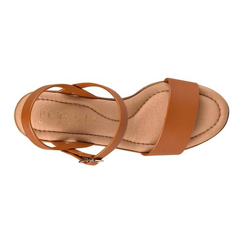 SANDALIAS PARA DAMA PERUGIA 50303 SIMIPIEL CAFÉ