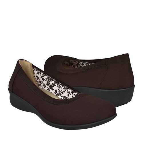 ZAPATOS DE VESTIR PARA DAMA COMFORT FIT 16733 CAFÉ