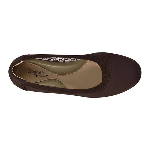 ZAPATOS DE VESTIR PARA DAMA COMFORT FIT 16733 CAFÉ