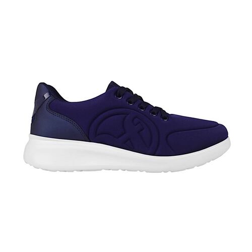 TENIS CASUALES DAMA FLEXI 101407 TEXTIL AZUL