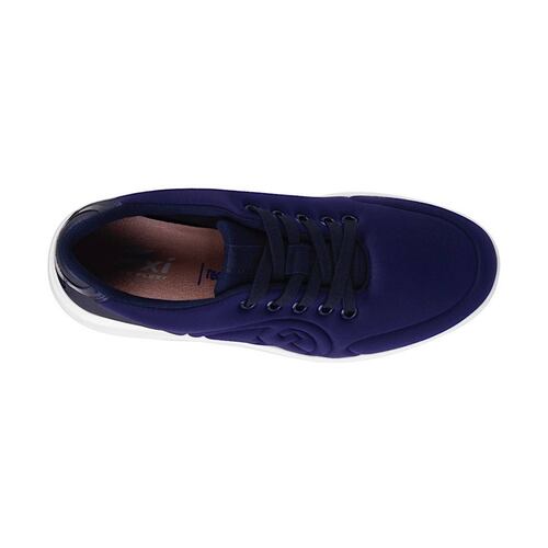 TENIS CASUALES DAMA FLEXI 101407 TEXTIL AZUL