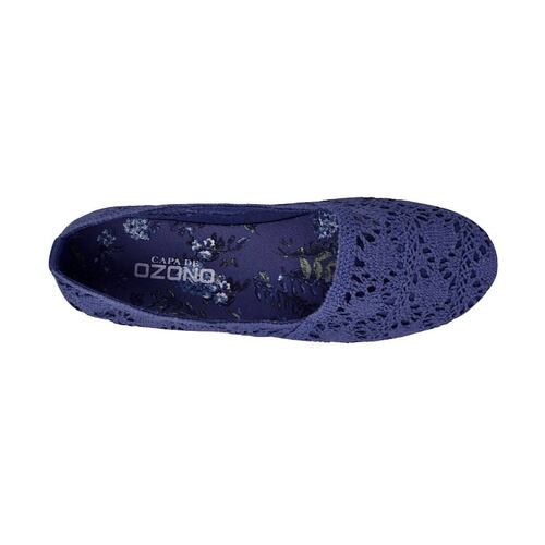 ZAPATOS CASUALES PARA DAMA CAPA DE OZONO 60004524-2 NAVY