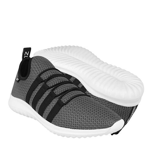 TENIS CASUALES CABALLERO CAPA DE OZONO 629001-3 TEXTIL GRIS
