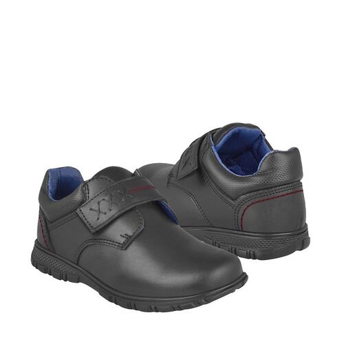 ZAPATOS CLÁSICOS PARA NIÑO STYLO 4050 PIEL NEGRO