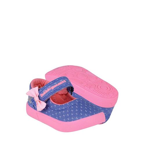 ZAPATOS NIÑA BUBBLE GUMMERS HADA TEXTIL AZUL