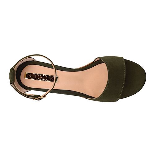 SANDALIAS DAMA STYLO 3008 SUEDE VERDE