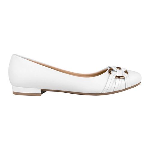 ZAPATOS DAMA STYLO V-586 SIMIPIEL BLANCO