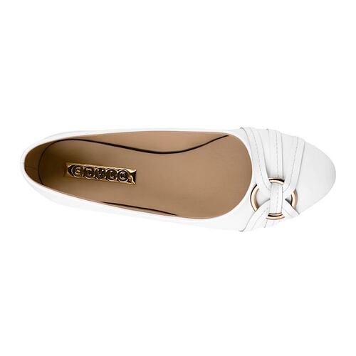 ZAPATOS DAMA STYLO V-586 SIMIPIEL BLANCO