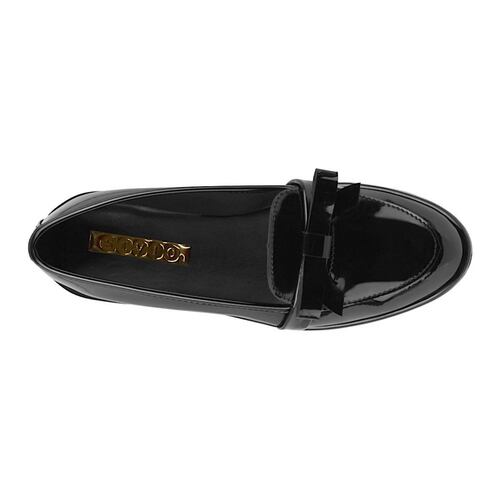 ZAPATOS DAMA STYLO R-3153 CHAROL NEGRO