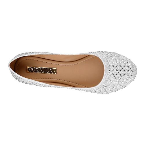 ZAPATOS DAMA STYLO 283 GLITTER PLATA