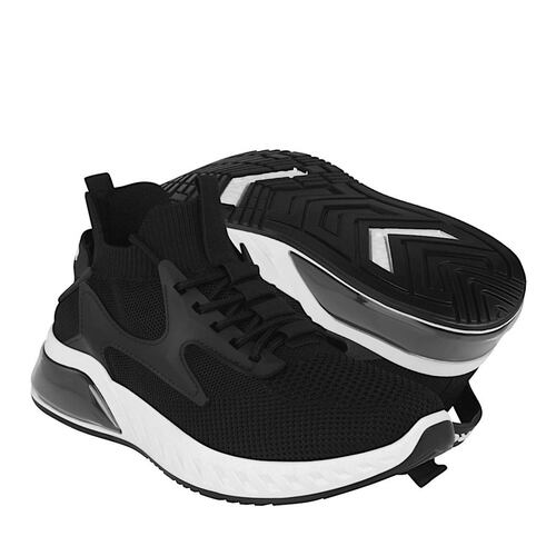 TENIS FUROR CABALLERO 19952 TEXTIL NEGRO