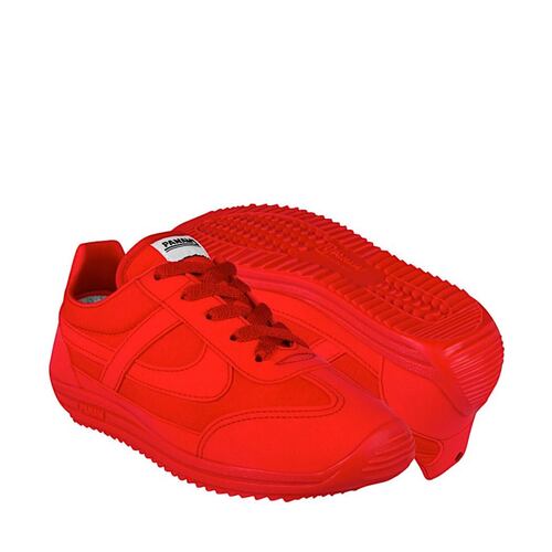 TENIS JOVEN PANAM 102000050 TEXTIL ROJO