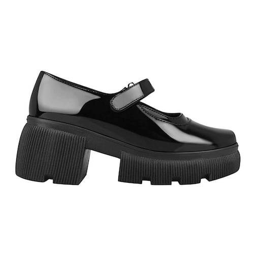 ZAPATOS CASUALES DAMA STYLO 71332 CHAROL NEGRO