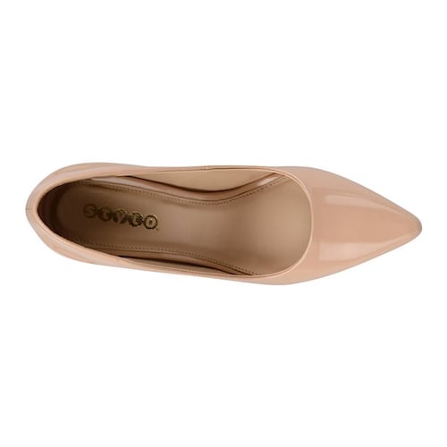 TACONES DAMA STYLO 25401 CHAROL BEIGE