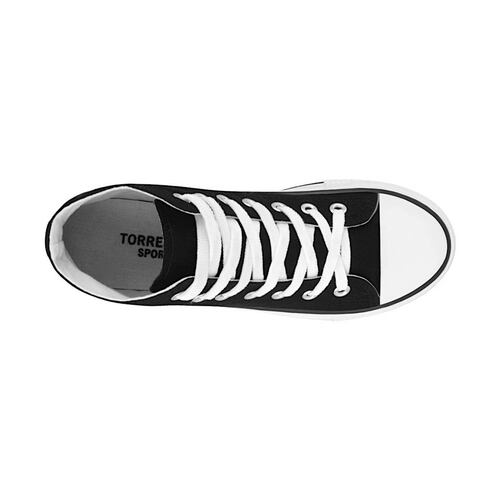 TENIS TORRENTE DAMA TR005 TEXTIL NEGRO