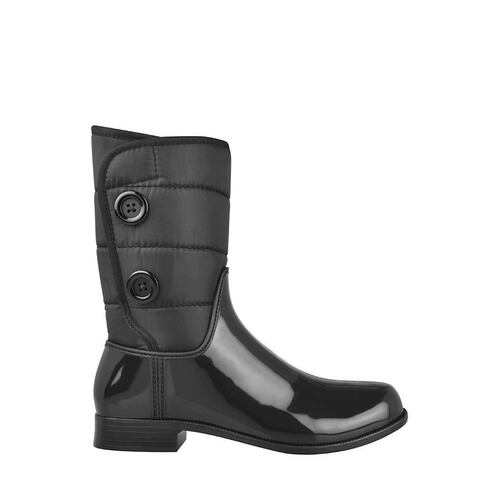 Botas para lluvia Green Box  para mujer sintetico negro  MX9205