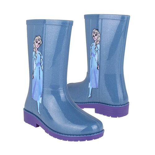 BOTAS PARA LLUVIA NIÑA FROZEN 12071 SINTÉTICO AZUL