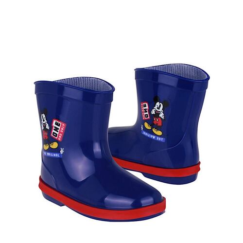 BOTAS PARA LLUVIA NIÑO MICKEY MOUSE 12901 SINTÉTICO AZUL