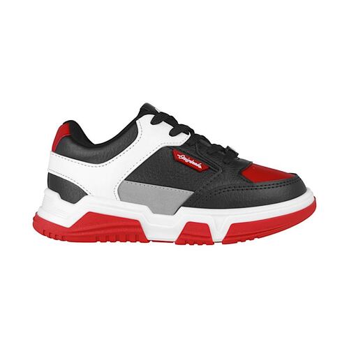 TENIS NIÑO CLASBEN RHINO SIMIPIEL NEGRO