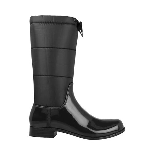 Botas para lluvia Elega Confort para mujer sintético negro MX9201