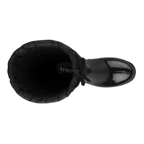 Botas para lluvia Elega Confort para mujer sintético negro MX9201
