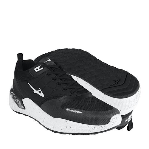 TENIS CABALLERO PONTIAC AXL 450 SIMIPIEL NEGRO