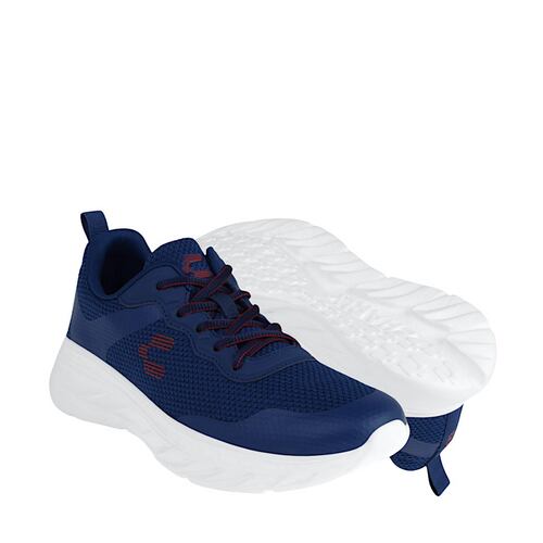 TENIS JOVEN CHARLY 1086748002 TEXTIL AZUL