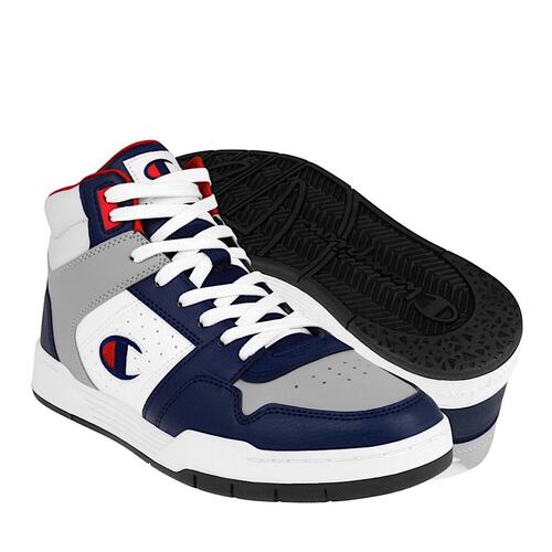 TENIS CASUALES CABALLERO CHAMPION CAS10372M  SIMIPIEL AZUL