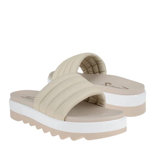 SANDALIAS DAMA SEVEN 7 25129 SIMIPIEL BEIGE