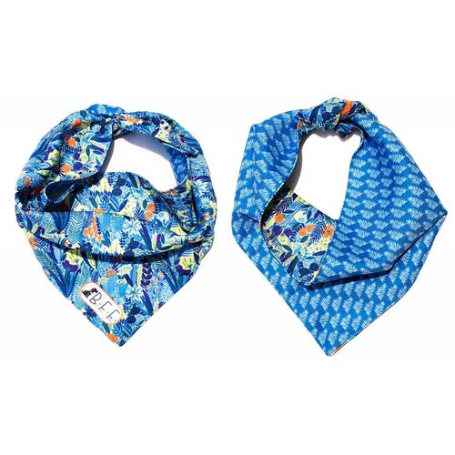 Bandanas para perros set de 3 piezas talla chica - Hojas 