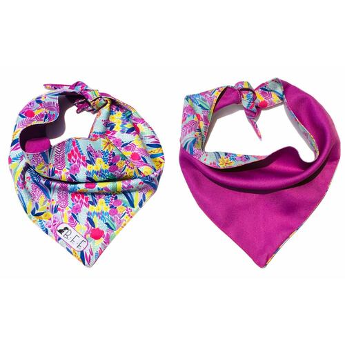 Bandanas para perros set de 3 piezas talla chica - Hojas 
