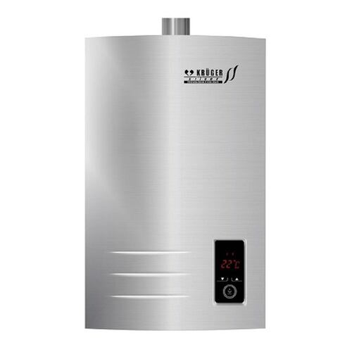 Calentador Boiler Instantáneo Modulante 20 Lts Gas Natural Silver 