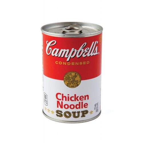 Lata de Seguridad Sopa de Pollo Campbells 
