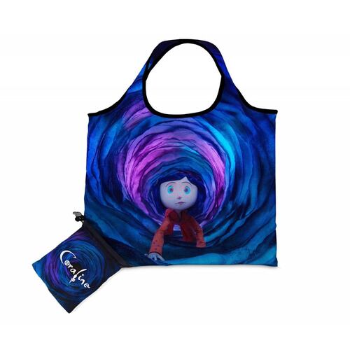 Bolsa Plegable de Tela Coraline 