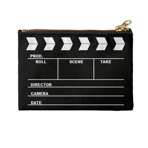 Monedero Diseño Claqueta de Cine 