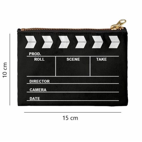 Monedero Diseño Claqueta de Cine 
