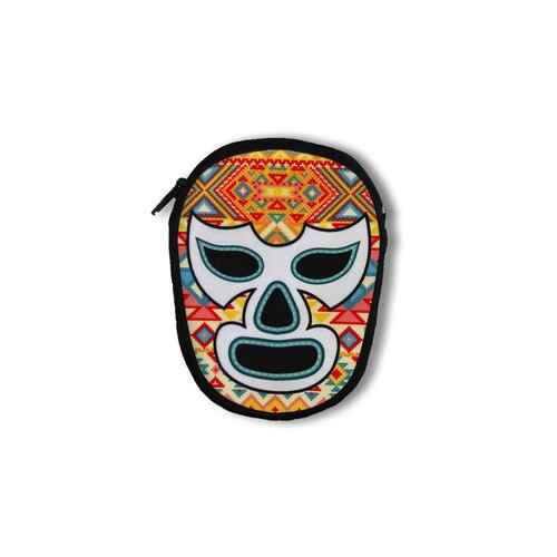 Monedero Diseño Máscara Lucha Libre Otomí 
