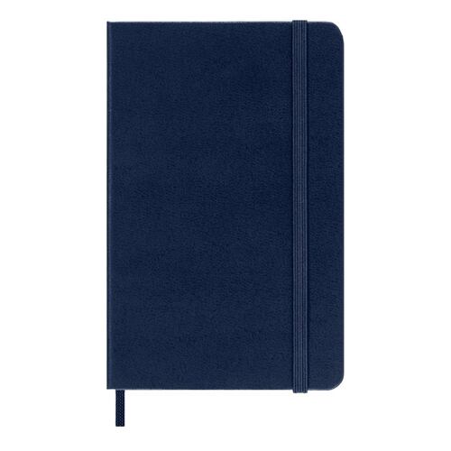 Libreta Clásica Moleskine de Bolsillo Hoja Rayada Pasta Dura 