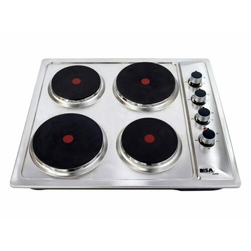 Parrilla Eléctrica DISA Home Acero Inoxidable 4 Quemadores PAEL-4.