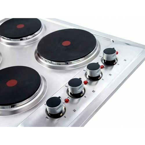 Parrilla Eléctrica DISA Home Acero Inoxidable 4 Quemadores PAEL-4.